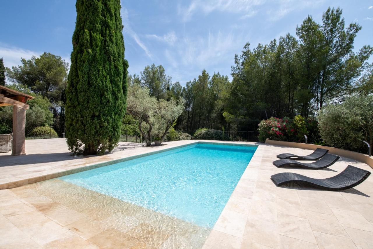 Villa De Charme En Campagne Avec Piscine Privee Et Nature Luxuriante Le Beausset Buitenkant foto
