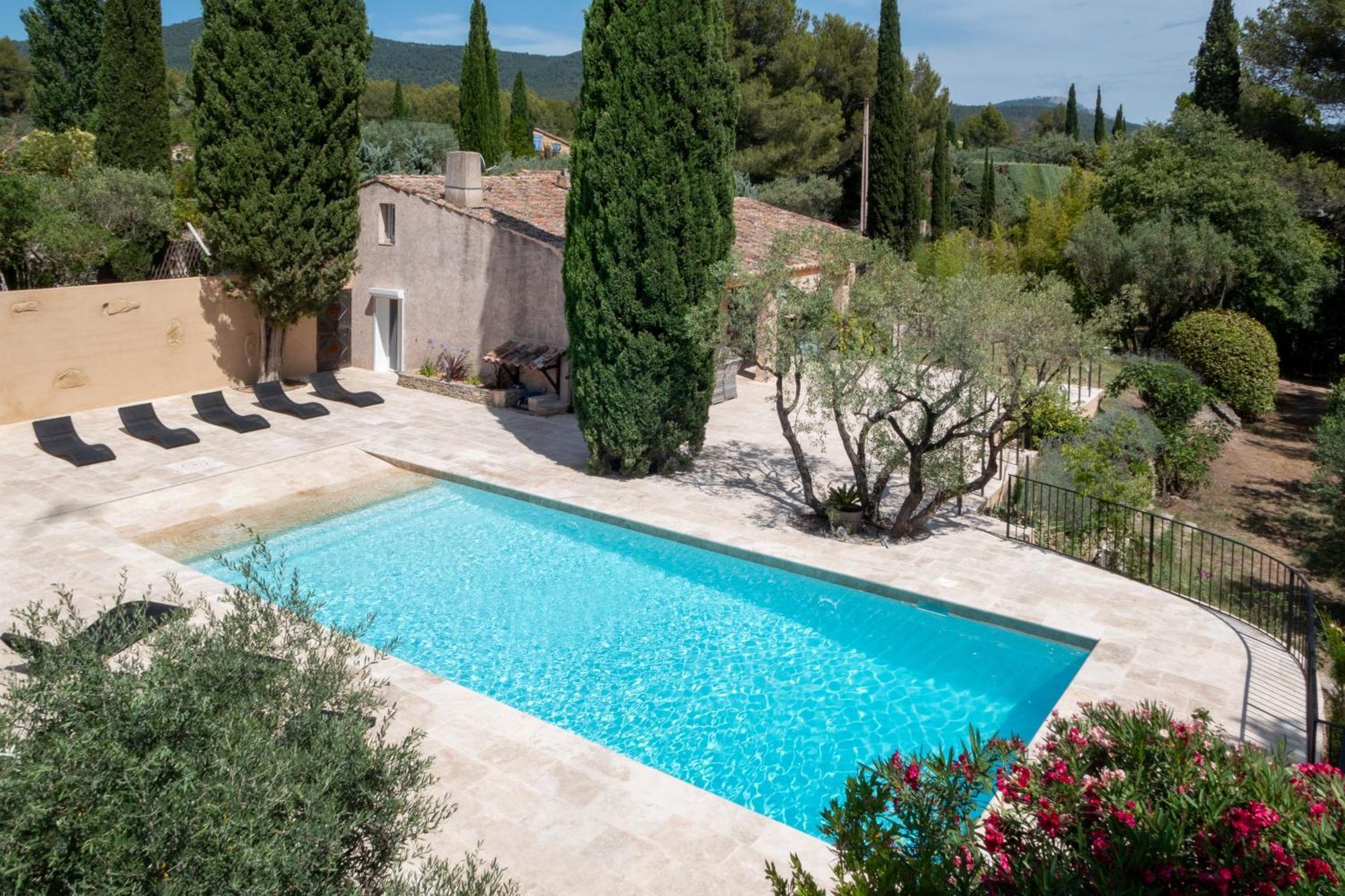 Villa De Charme En Campagne Avec Piscine Privee Et Nature Luxuriante Le Beausset Buitenkant foto